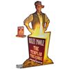 Image 1 : Justin Bartha "Riley Poole" prop standee and books from National Treasure: Book of Secrets