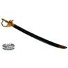 Image 2 : Pirate sword with scabbard from Pirates of the Caribbean: The Curse of the Black Pearl