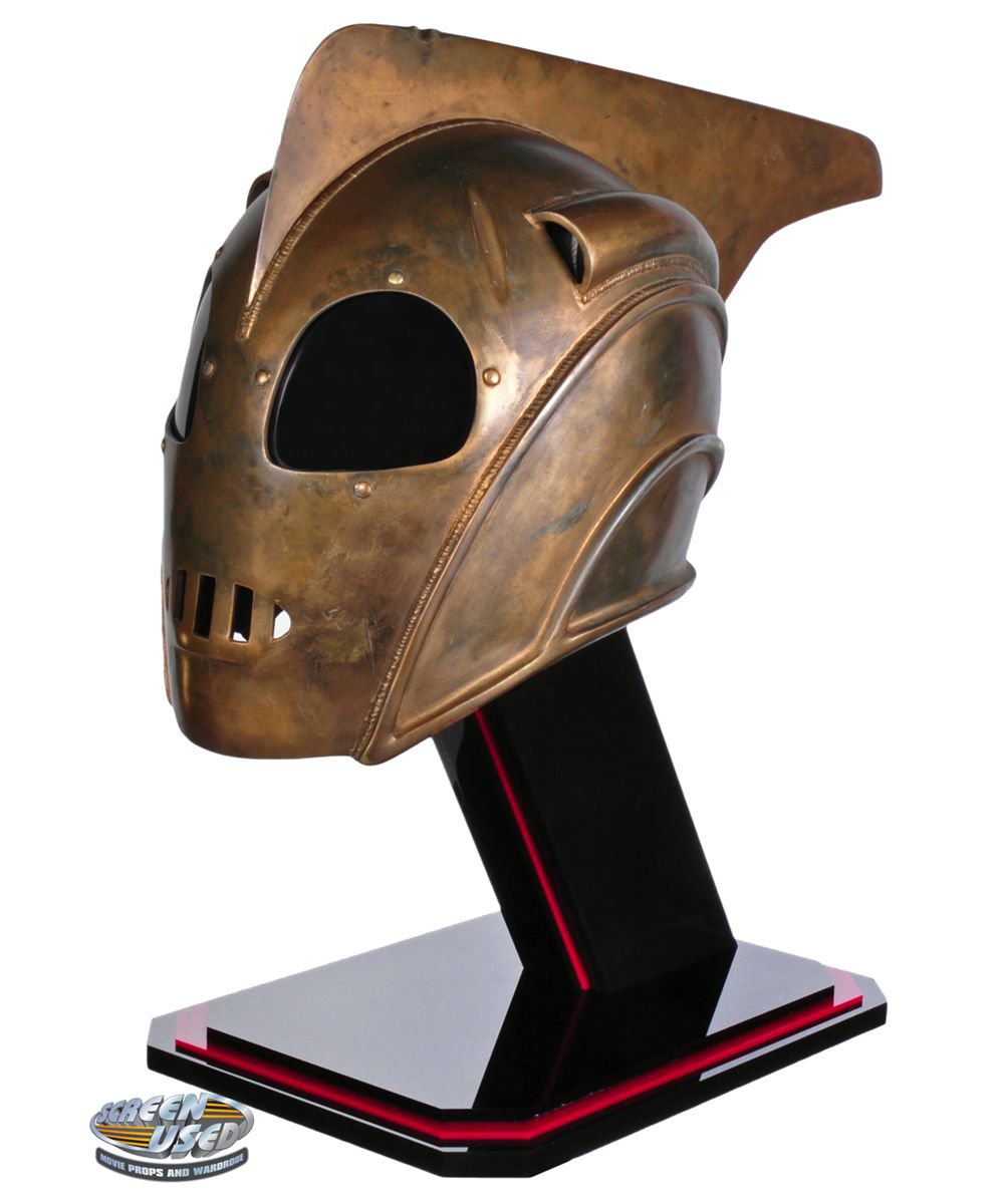 Original screen-used Rocketeer helmet from The Rocketeer