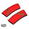 Image 1 : Set of orange Starfleet uniform rank epaulettes from Star Trek: The Motion Picture