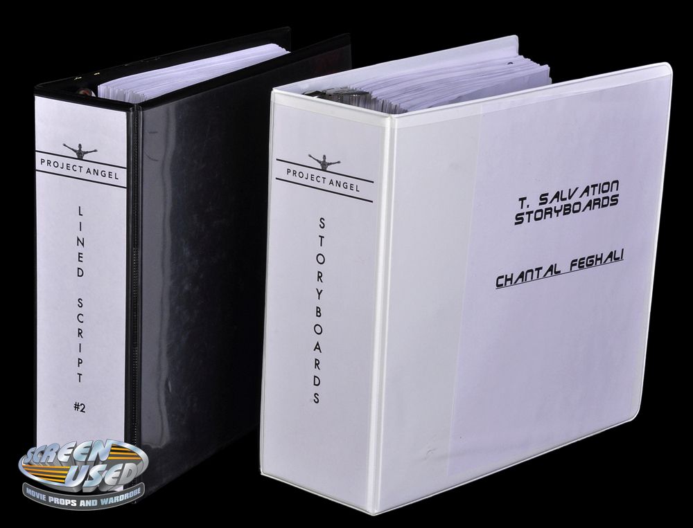 Original production storyboard and script continuity binders from ...