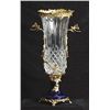 Image 1 : ITALIAN CRYSTAL & PORCELAIN VASE