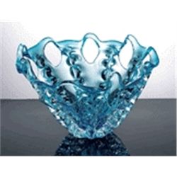 Hand Blown Art Glass Bowl