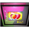 Image 1 : "Hearts" Peter Max Original Mixed Media