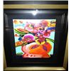 Image 1 : "Flowers" Peter Max Original Mixed Media