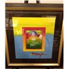 Image 1 : "Mona Lisa" Peter Max Original Mixed Media