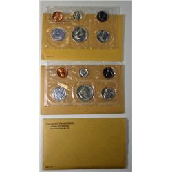 1962 THRU 1964 U.S. MINT PROOF SETS