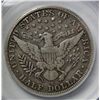 Image 2 : 1915-S BARBER HALF DOLLAR PCGS VF20 EST. $95-$110