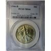 Image 1 : 1946-D WALKING LIBERTY HALF DOLLAR PCGS MS66 BLAZER! EST. $190-$215