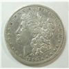 Image 1 : 1893-CC $, sharp VF-35 VERY CLOSE TO XF, CLEANED 2nd scarcest CC date!