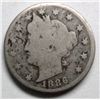 Image 1 : 1886  V nickel  Good with lite pitting