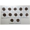 Image 2 : COMPLETE SET OF NEWFOUNDLAND GEORGE 5 LARGE CENTS , SOME MULTIPLES EST. $50-$75