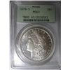 Image 1 : 1879-S MORGAN DOLLAR PCGS GREEN LABEL MS63 PL EST. $90-$95