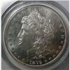 Image 2 : 1879-S MORGAN DOLLAR PCGS GREEN LABEL MS63 PL EST. $90-$95