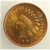 Image 2 : 1901 INDIAN ONE CENT ICG PROOF65, RED GEM, SUPER! BLAZING RED, NO SPOTS, CHERRY!