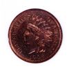 Image 2 : 1908 INDIAN ONE CENT NGC PROOF65RB ESWT. $600-$675