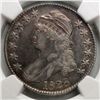 Image 2 : 1828  Bust half $  NGC AU clnd but toned back