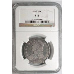 1832  Bust half $  NGC12