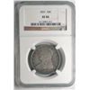 Image 1 : 1837 reeded  Bust half $ NGC45