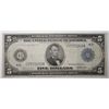 Image 1 : 1914   $5  FR  note  F/VF