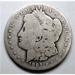 1893 MORGAN DOLLAR GOOD