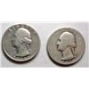 Image 1 : 2  1932S  Washington quarters  VG/F