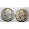Image 1 : 2  1932D  Washington quarters Good