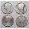 Image 1 : 4   1921  Mercury dimes  AG