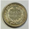 Image 2 : 1844 Seated half dime a very choice  Choice BU