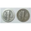 Image 2 : 2 Key Date Mercury Dimes