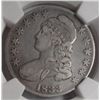 Image 2 : 1833 Bust half $  NGC VF cleaned