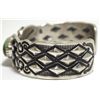 Image 3 : Old Pawn Navajo King's Manassa Turquoise Sterling Silver Cuff Bracelet - D