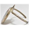 Image 2 : Old Pawn Multi-Stone Inlay Roadrunner Sterling Silver Cuff Bracelet