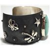 Image 2 : Old Pawn Navajo Turquoise Sterling Silver Cuff Bracelet - Emer Thompson