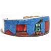 Image 2 : Old Pawn Navajo Multi-Stone Inlay Sterling Silver Cuff Bracelet - Francis