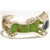 Image 1 : Navajo Multi-Stone Inlay Sterling Silver Horses Cuff Bracelet - Francis