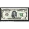 Image 1 : 1934-C $5 Federal Reserve Note, Fr-1959-D,...