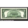 Image 2 : 1950-A $5 Federal Reserve Note, Fr-1962-A,...