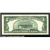 Image 2 : 1950-E $5 Federal Reserve Note, Fr-1966-L,...