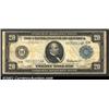 Image 1 : 1914 $20 Federal Reserve Note, Fr-1007, VF...