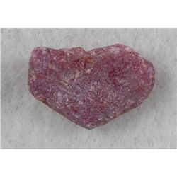 29ct Rough Ruby Purple Gemstone