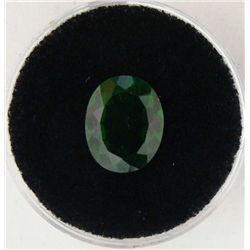 3.25 CT CHROME DIOPSIDE GREEN OVAL NATURAL GEMSTONE