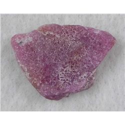 35ct Rough Ruby Light Purple Gemstone