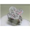 All Diamonds 14K White Gold Heart Design Ring
