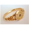 Vintage Victorian Era Vintage Gold Filled Locket Bracel