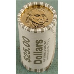 1 Bank Roll 2007-P UNC Madison Presidential Dollars