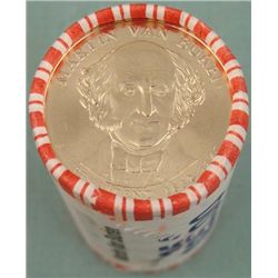 1 Roll (25) 2008-D Martin Van Buren Presidential Dollar