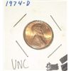 Image 1 : 1974-D LINCOLN CENT PENNY *RARE UNC HIGH GRADE*!!