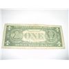 Image 2 : 1957 SERIES B $1 SILVER CERTIFICATE *SERIAL #X38361128A*!!