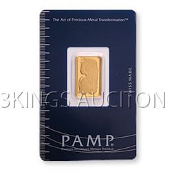 5 Gram Gold Bar Pamp Suisse